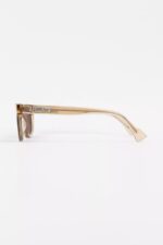 Alton D-frame サングラス トランスペアレント サンド ベージュ ブラウン アクセル アリガト - 画像 (2)