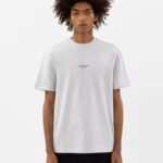 Axel Arigato Focus ロゴ Tシャツ ライトグレー Mﾨﾦlange