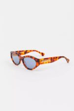 アクセル アリガト トータス ライトブルー トニア キャットアイ サングラス