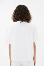 アクセル アリガト ホワイト フォーカス Tシャツ - 画像 (2)