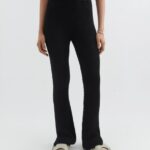 センスフレアパンツ ブラックアクセル アリガト