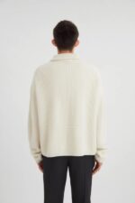 チーム ハーフジップ セーター アクセル アリガト エクリュ - 画像 (2)