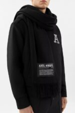 ロゴ B ベル スカーフ ブラック アクセル Arigato - 画像 (2)