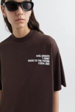 時代Tシャツアクセルありがとうダークブラウン - 画像 (4)
